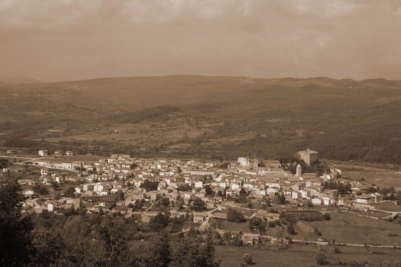 1 - Panorama del paese di Pescolanciano, IS