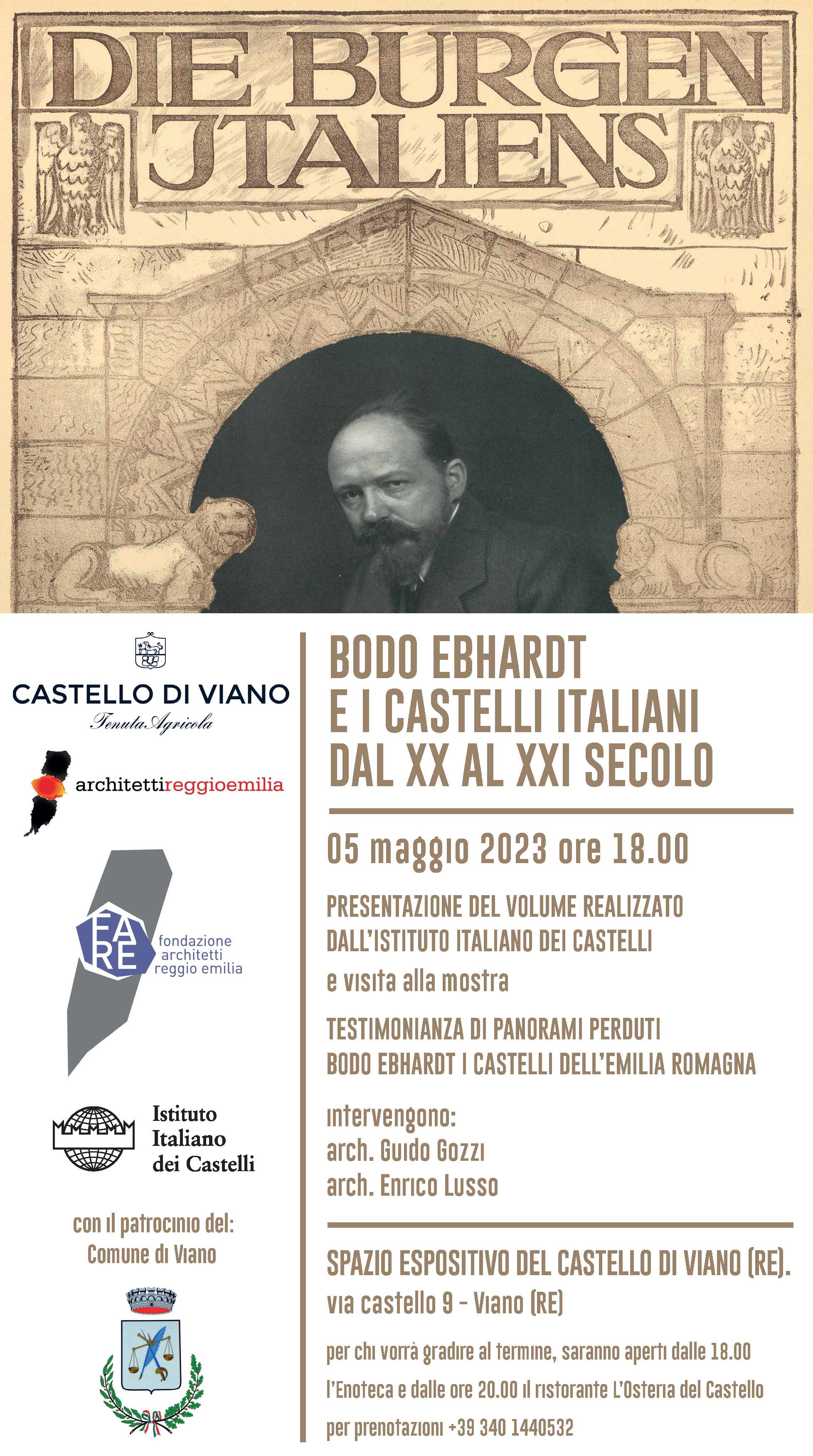 Bodo Ebhardt e i Castelli Italiani dal XX al XXI secolo