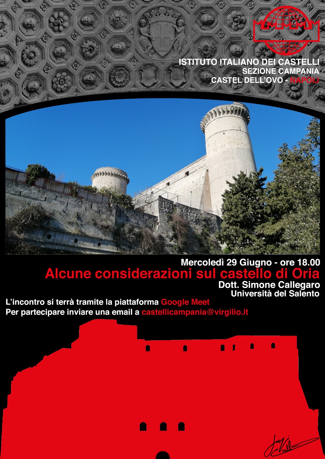 Sezione Campania – Alcune considerazione sul castello di Oria