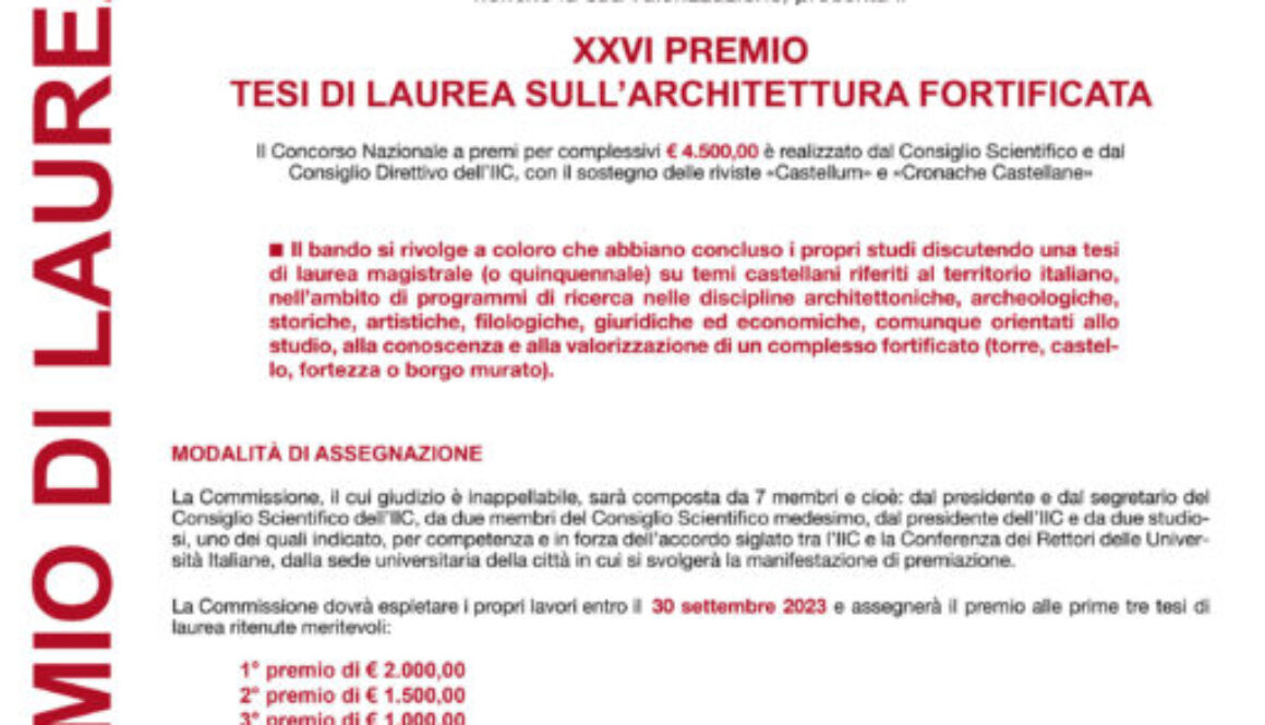 XXVI Edizione - Locandina_bassa