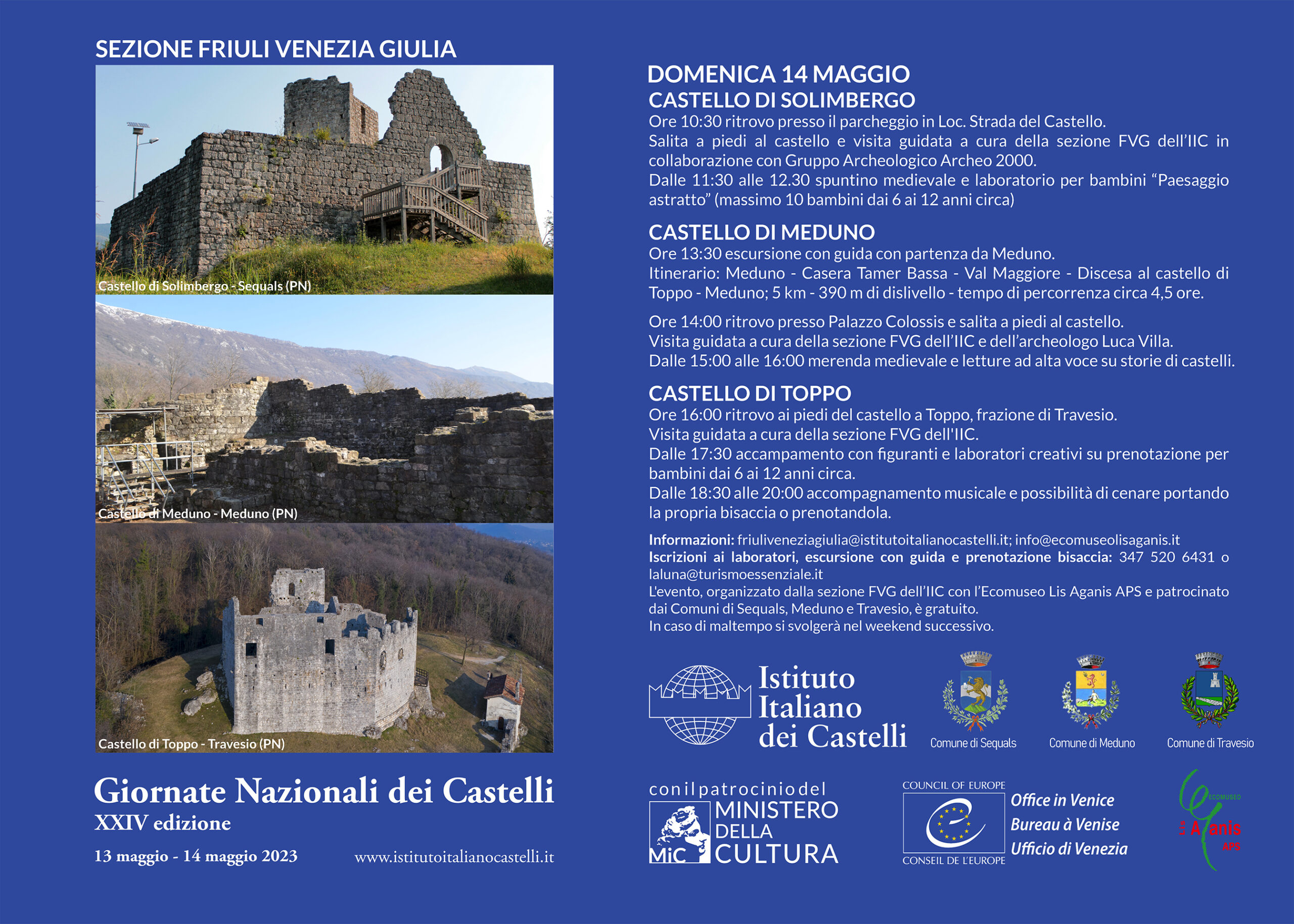 Giornata Nazionale dei Castelli 2023 – Friuli Venezia Giulia