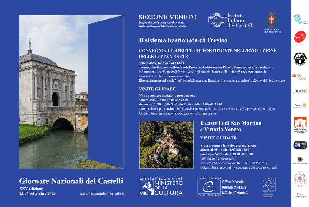 Giornate Nazionali dei Castelli 2023 settembre – Veneto