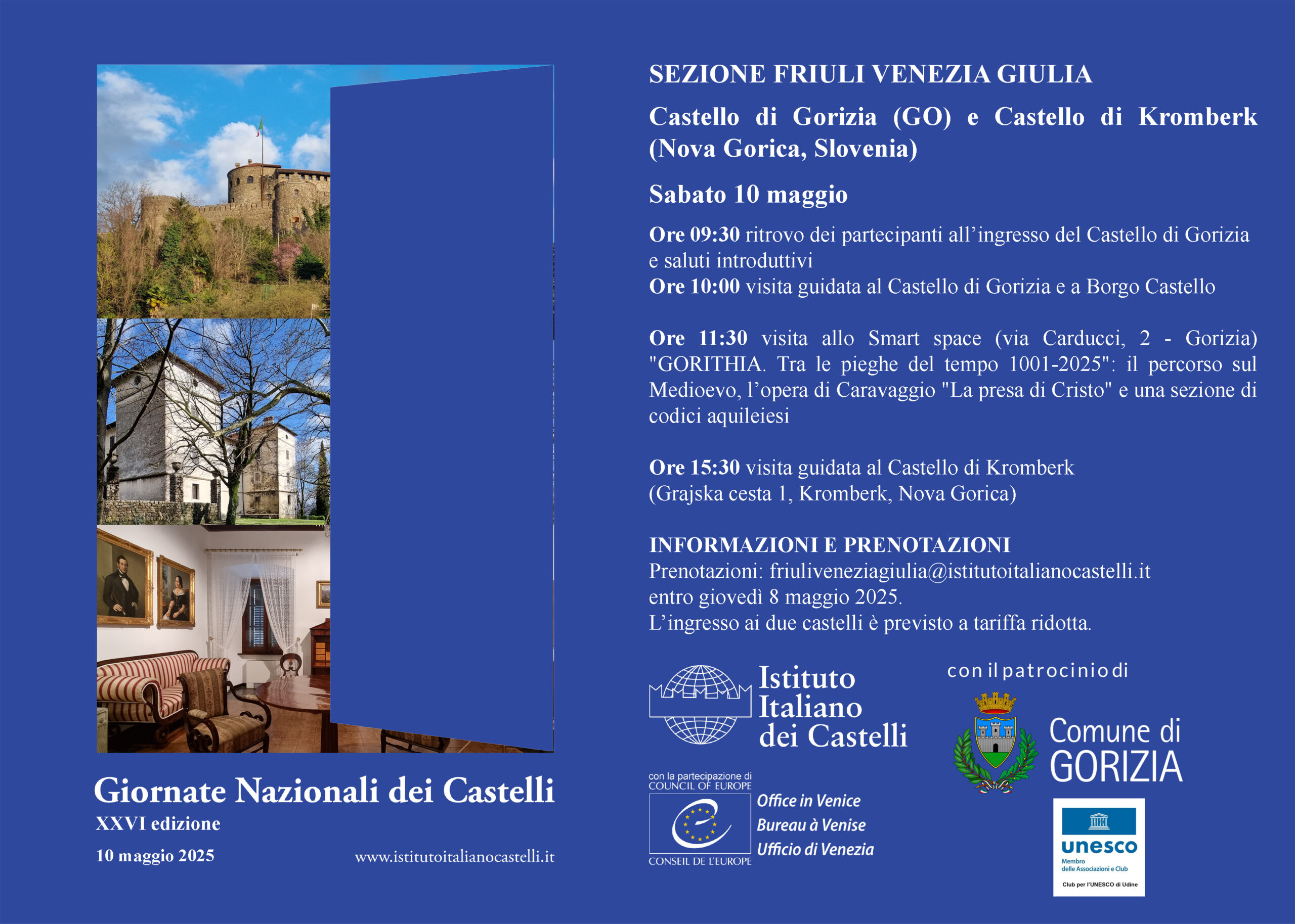 Giornate Nazionali dei Castelli 2025
