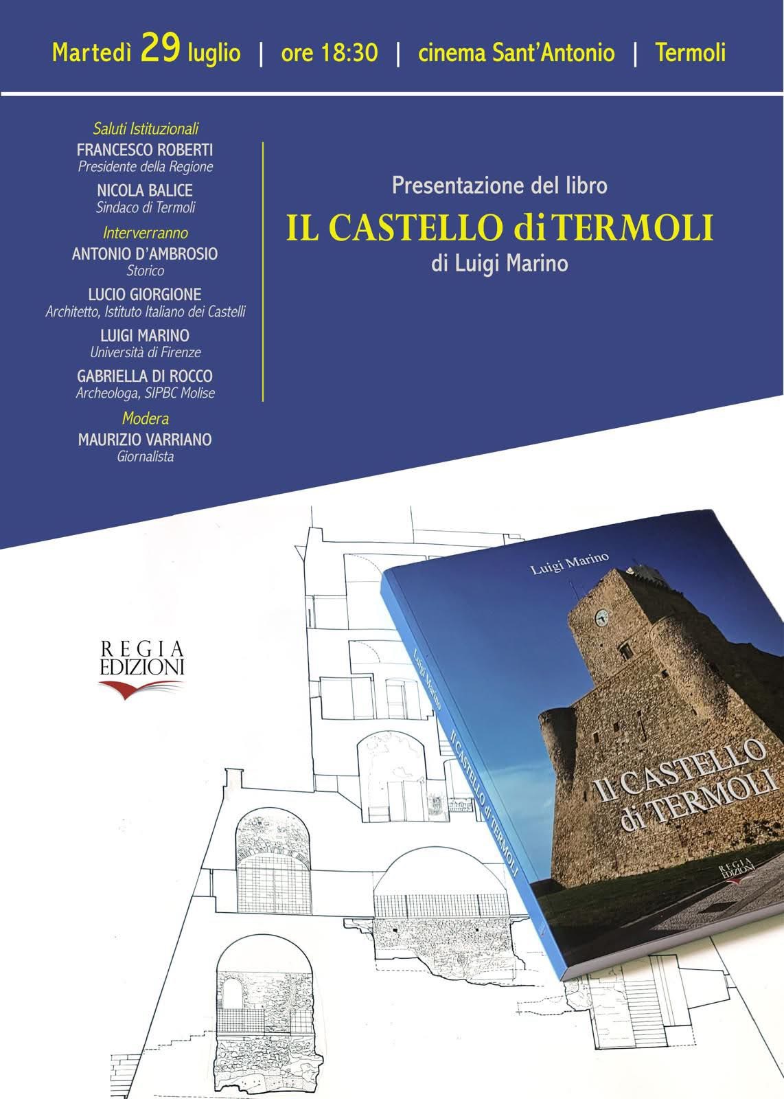 Presentazione del libro “IL CASTELLO DI TERMOLI” di Luigi Marino