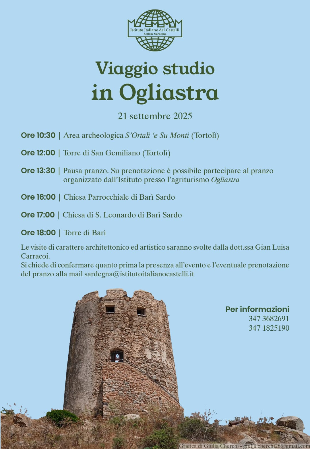 Viaggio studio in Ogliastra 21 settembre 2025
